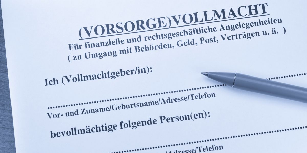 Vorsorgevollmacht